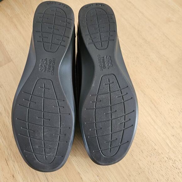 SAS Traveler Athletic Lace Up Shoe - Dark Brown - sz 9M - Missing insoles - Picture 8 of 10